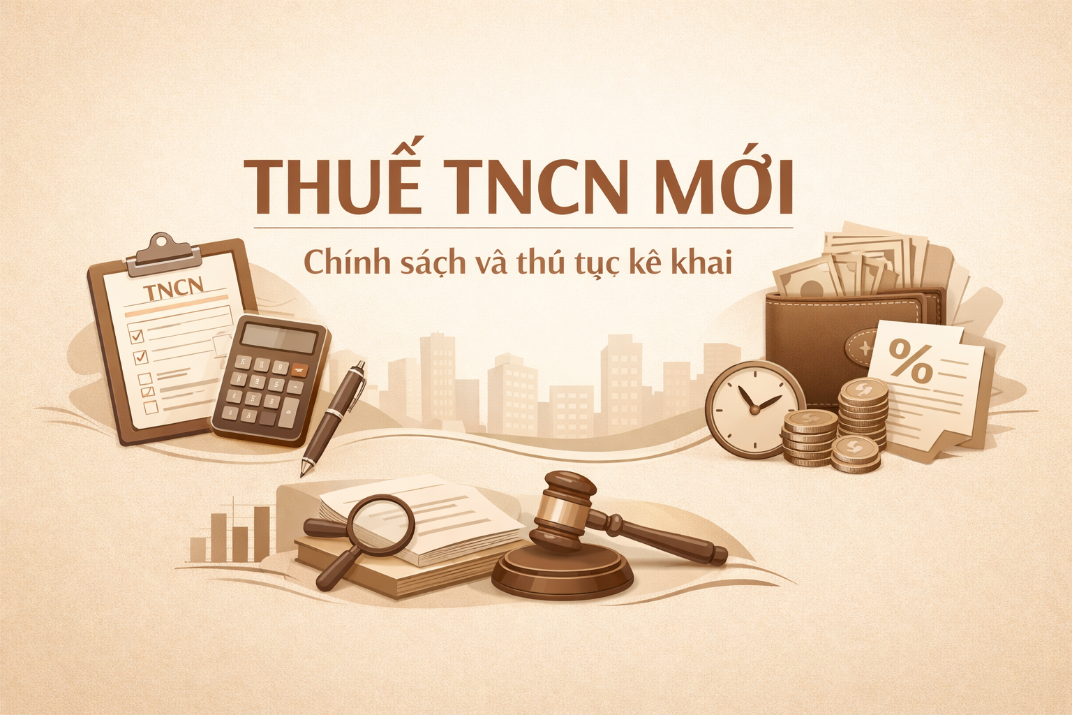 Thuế TNCN mới - Chính sách và thủ tục kê khai