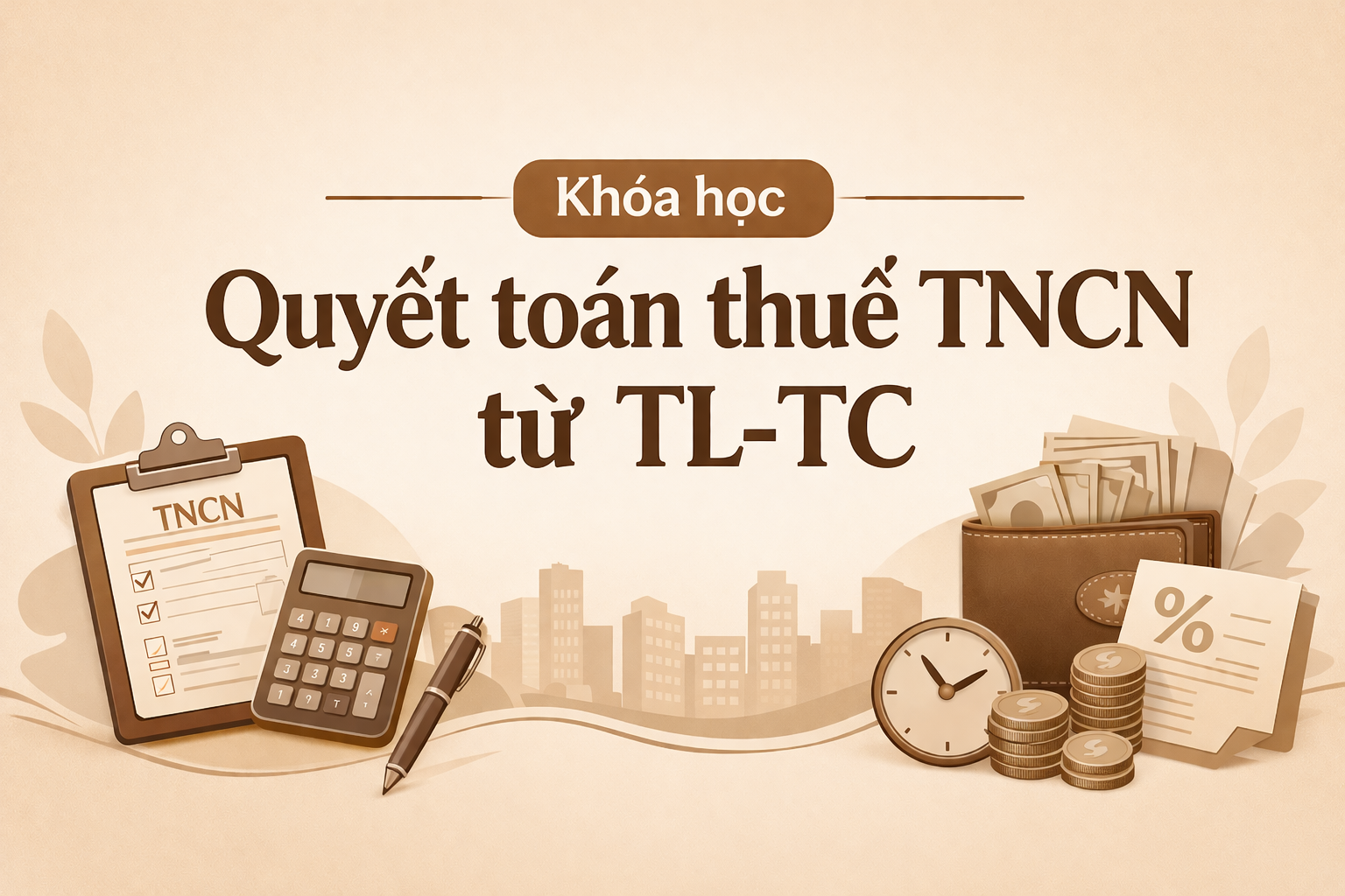 Quyết toán thuế TNCN từ tiền lương, tiền công